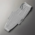 2026 Summer Ice Silk Ultra-thin Pants Men's Loose Straight Section Drape Ice Silk Pants Wide Leg Sports Casual Pants Fits