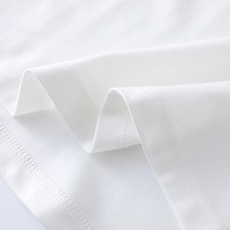 men's summer luxury high quality t-shirt round neck brand embroidery dog short sleeves tops leisure trend ventilate men swear
