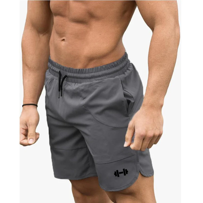 Summer Mens Casual Shorts Gym Wear Fitness Workout Shorts Men Sport Short Pants Tennis Basketball Soccer Training Running Shorts