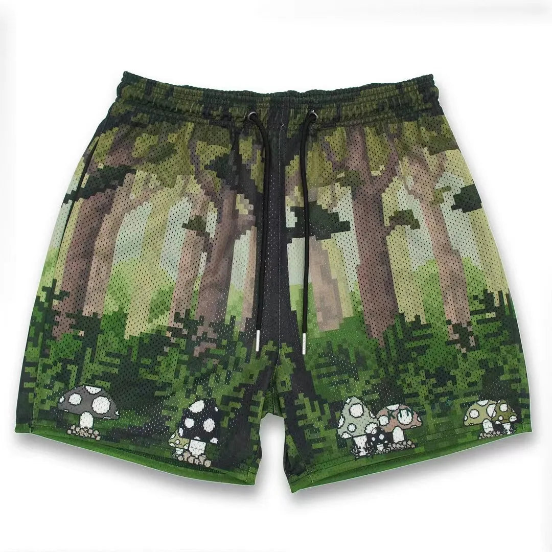 KINETIC Basic Shorts NEW men's casual shorts fitness sports pants summer gymworkout Men Women Classic GYM Mesh Shorts