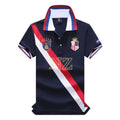 Men's polo shirt New Zealand Pacific Ocean cotton embroidery stitching color classic fashion original design pure cotton quality