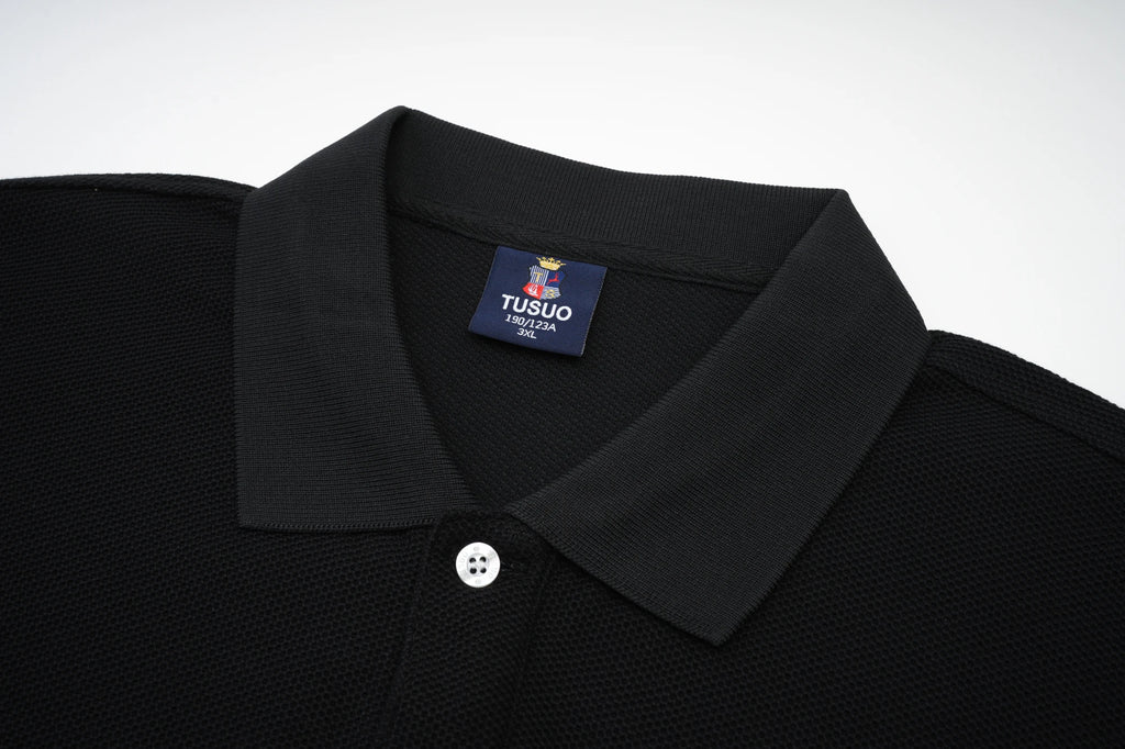 Men's polo shirt MIRACLE embroidery stitching color contrast classic fashion original design polo collar pure cotton breathable