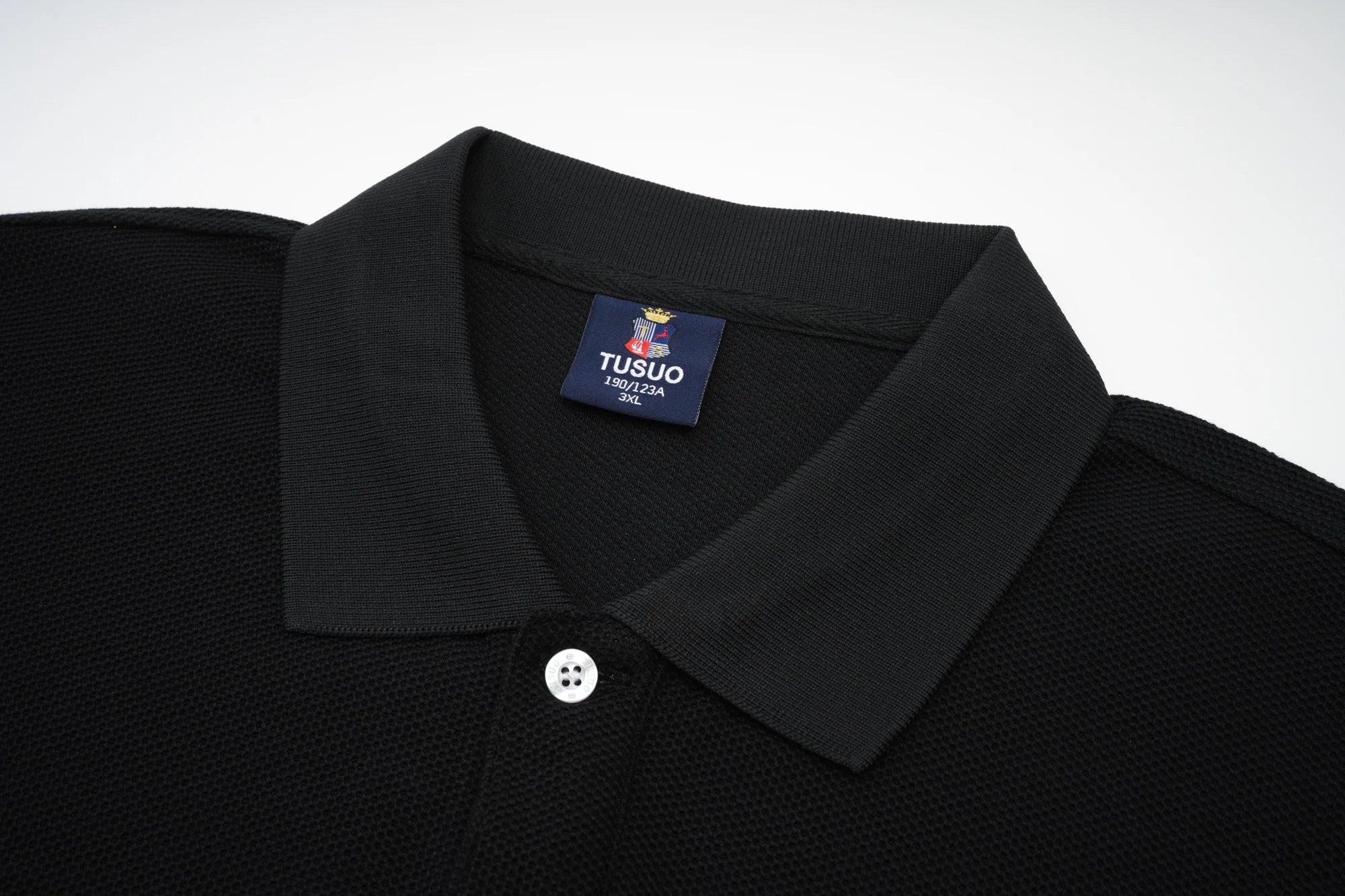 Men's polo shirt MIRACLE embroidery stitching color contrast classic fashion original design polo collar pure cotton breathable