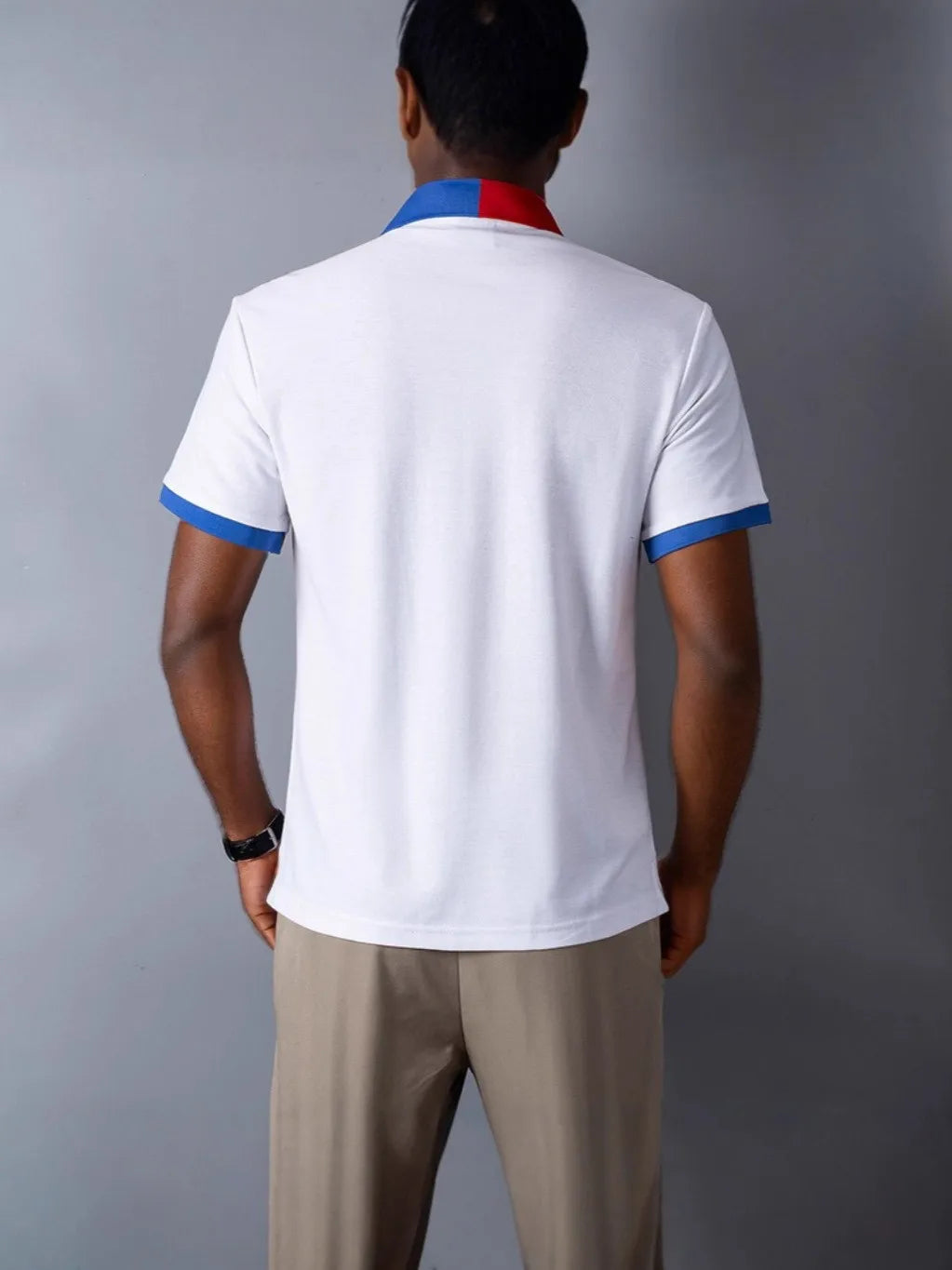 Men's High-Quality Cotton Polo Shirt Barcelona Football Fans Embroidered "Barca" Symbol Quality New Year's Gift for Men