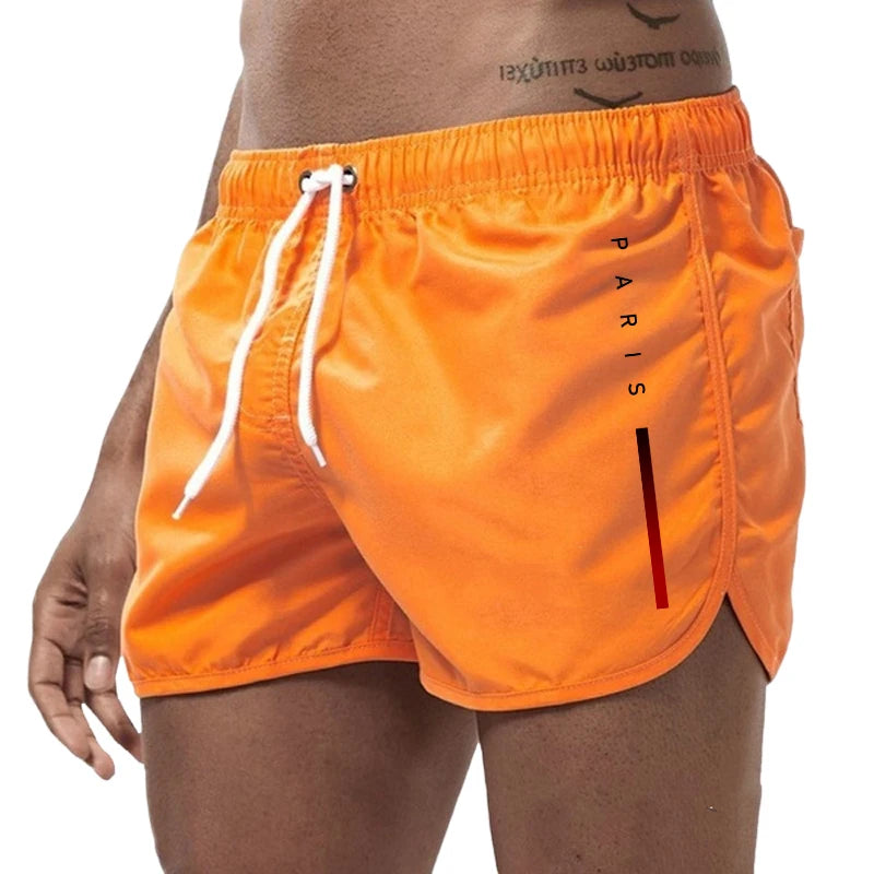 2025 New Arrival Men's Board Shorts Male Summer Casual Sports Sexy Beach Shorts Daily Gym Fitness Running Surfing Cycling Shorts