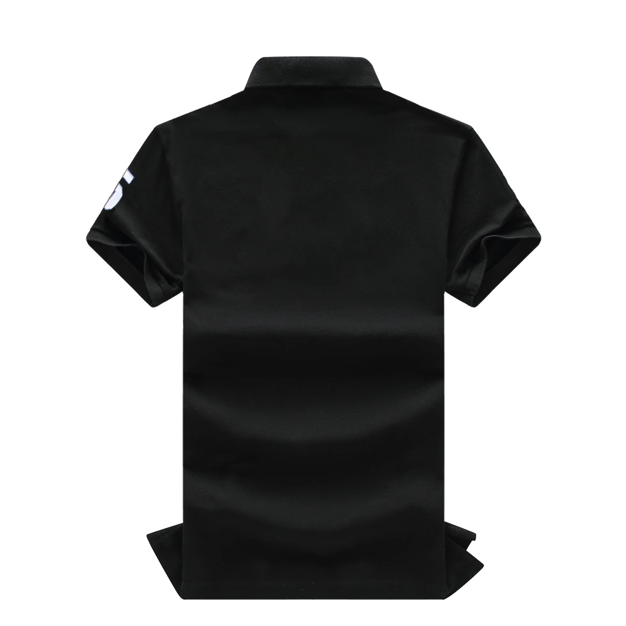 Men's polo shirt USA New York Royal short casual  sport party high-end cotton embroidery luxury contrast color original design