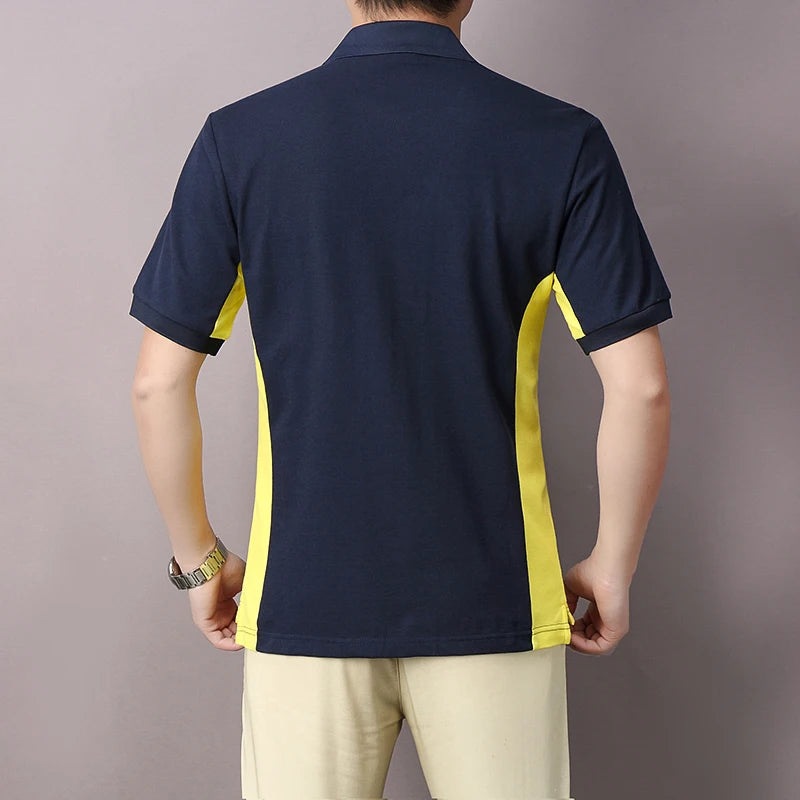 Men's polo shirt Australia Royal Short sleeve casual sports party cotton embroidered luxury contrast color original design
