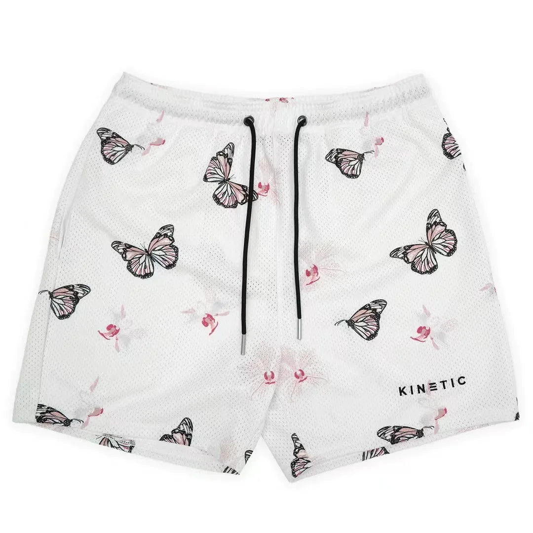 KINETIC Basic Shorts NEW men's casual shorts fitness sports pants summer gymworkout Men Women Classic GYM Mesh Shorts