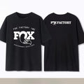 Summer Fox Racing Cross-country Mountain Bike Commemorative T-shirt High Quality Fashion Men Women Short Sleeve Round Neck Top