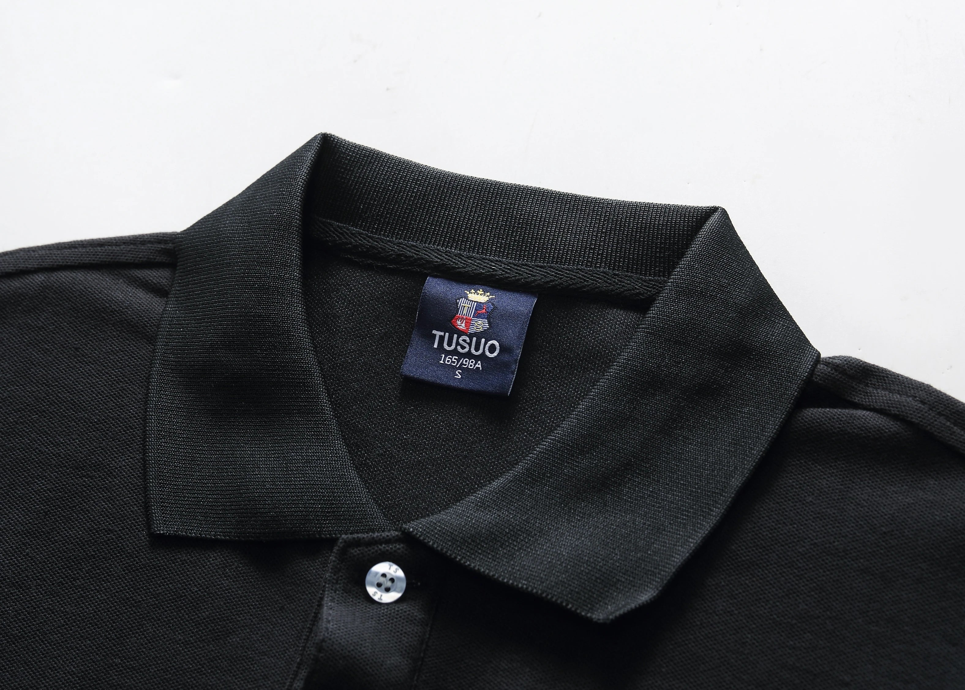 Men's polo shirt MIRACLE embroidery stitching color contrast classic fashion original design polo collar pure cotton breathable