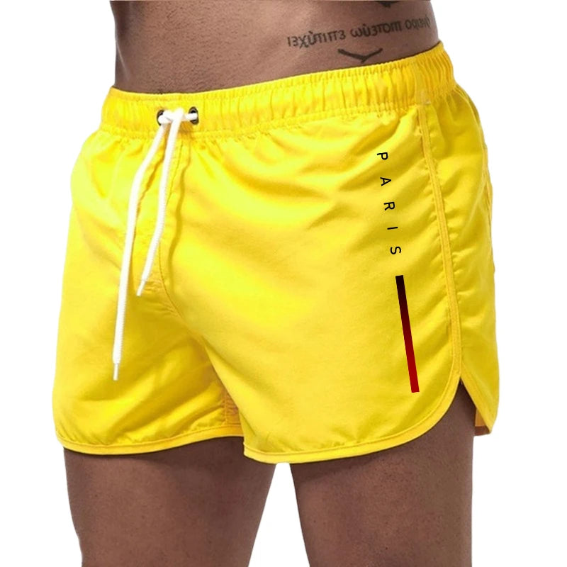 2025 New Arrival Men's Board Shorts Male Summer Casual Sports Sexy Beach Shorts Daily Gym Fitness Running Surfing Cycling Shorts