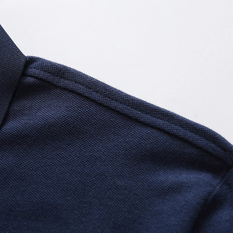 Men's polo shirt Australia Royal Short sleeve casual sports party cotton embroidered luxury contrast color original design