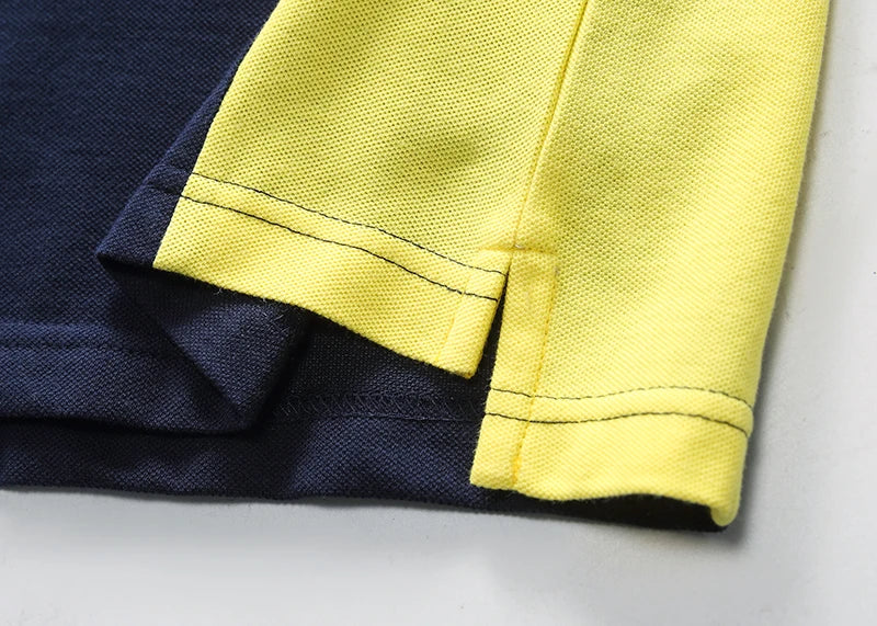 Men's polo shirt Australia Royal Short sleeve casual sports party cotton embroidered luxury contrast color original design