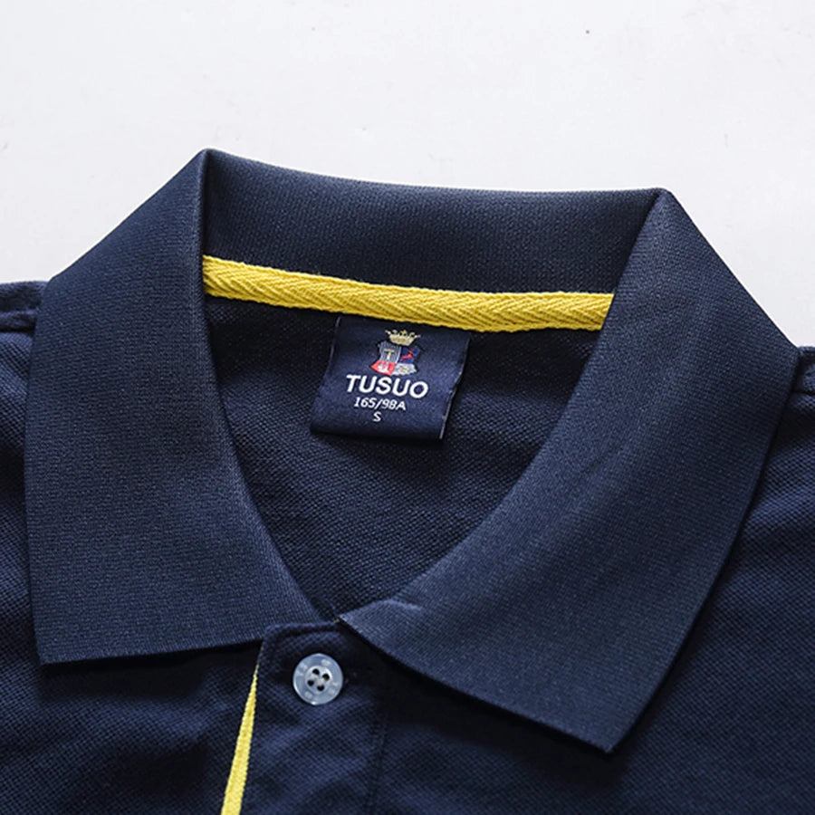 Men's polo shirt Australia Royal Short sleeve casual sports party cotton embroidered luxury contrast color original design